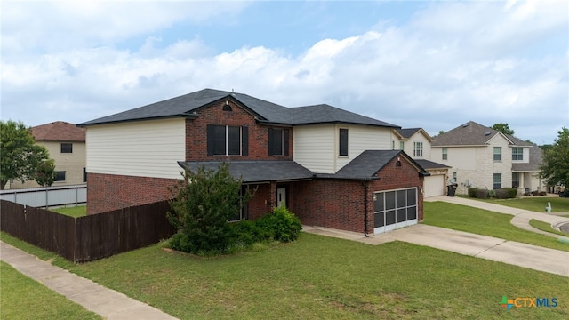 1505 Line Dance Ct, Killeen, TX 76542 - traditional-style home featuring brick siding, concrete driveway, and an attached garage