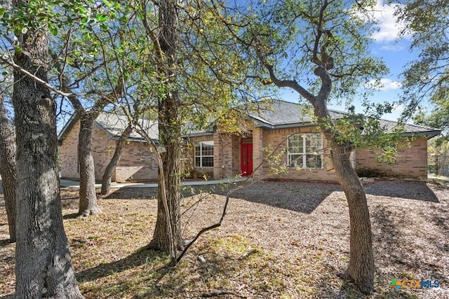 view of ranch-style house