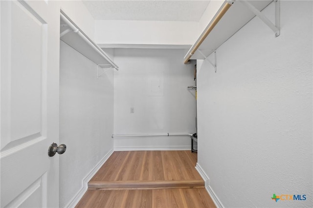 116 Spur Dr, Copperas Cove, TX 76522 - walk in closet featuring wood finished floors