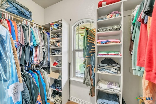 view of spacious closet