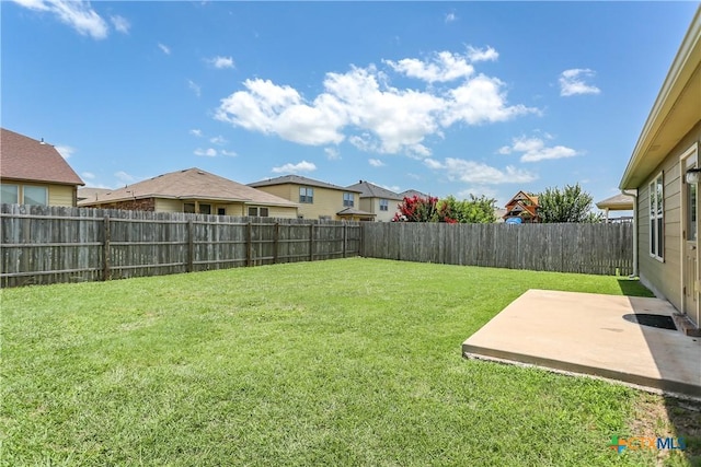 1321 Cozy Creek Dr, Temple, TX 76502 - fenced backyard with a patio and a residential view