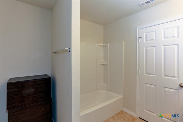 1321 Cozy Creek Dr, Temple, TX 76502 - bathroom with tile patterned flooring and washtub / shower combination