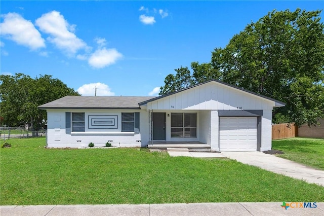 716 S 3rd St, Copperas Cove, TX 76522 - ranch-style house featuring a garage and driveway