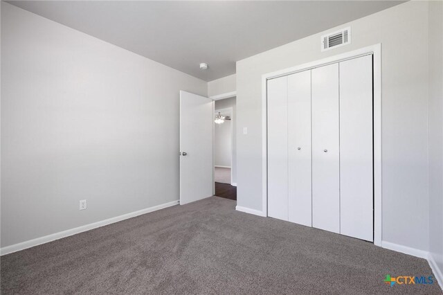 716 S 3rd St, Copperas Cove, TX 76522 - unfurnished bedroom featuring carpet flooring and a closet