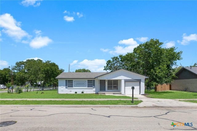 716 S 3rd St, Copperas Cove, TX 76522 - view of front of property with an attached garage and driveway