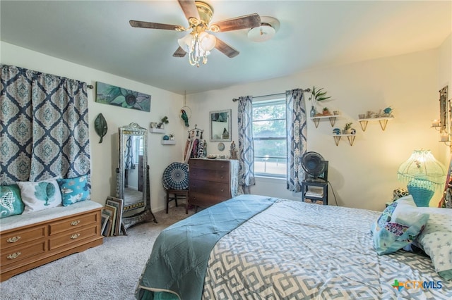1105 E Robertson Ave, Copperas Cove, TX 76522 - carpeted bedroom with a ceiling fan