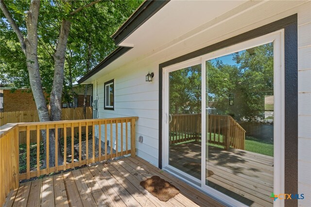 711 Santa Rosa Dr, Killeen, TX 76541 - view of deck