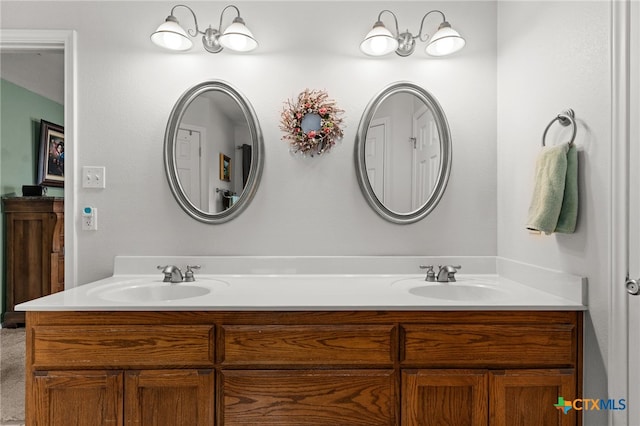 1712 Indian Camp Trl, Copperas Cove, TX 76522 - bathroom featuring double vanity