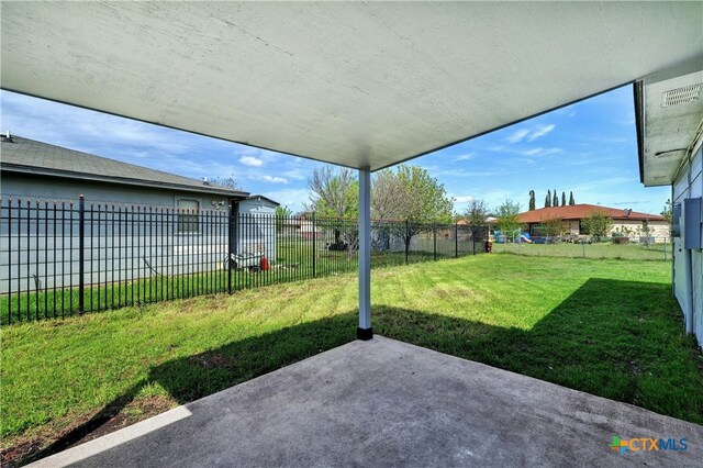 2703 Casey Dr, Killeen, TX 76543 - view of yard featuring a patio
