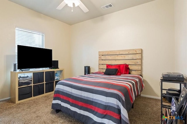 3425 Doss St, Copperas Cove, TX 76522 - bedroom featuring carpet and a ceiling fan