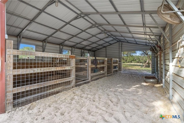 1843 Burr Oak Ln, Adkins, TX 78101 - view of horse barn