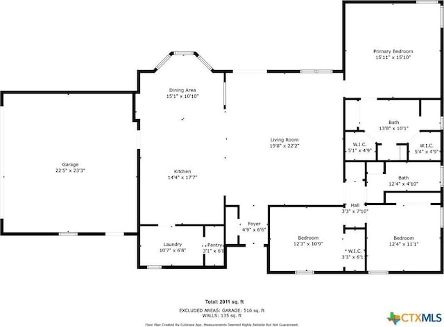 1843 Burr Oak Ln, Adkins, TX 78101 - view of home floor plan