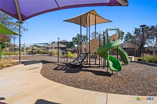 view of community playground