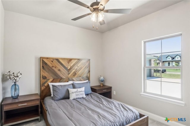 4007 Aerie St, Salado, TX 76571 - bedroom with a ceiling fan and carpet flooring