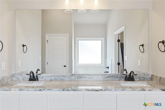 4007 Aerie St, Salado, TX 76571 - bathroom featuring double vanity