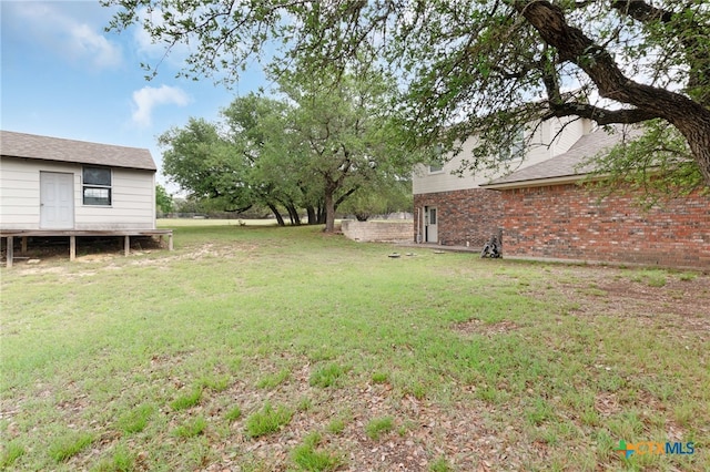 view of yard