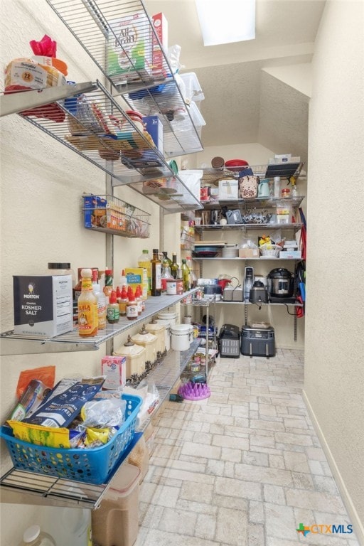 view of storage