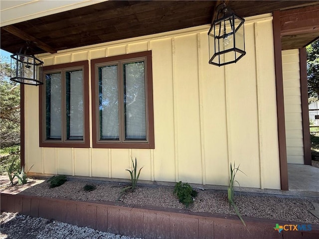 view of side of property