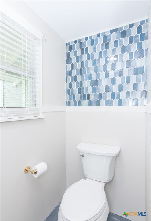 bathroom with toilet