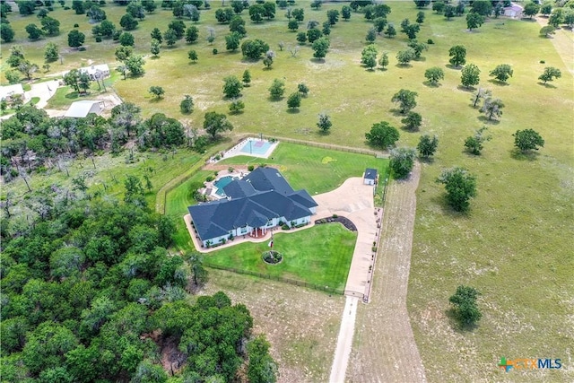 547 Powder Rdg, Luling, TX 78648 - aerial view of property's location