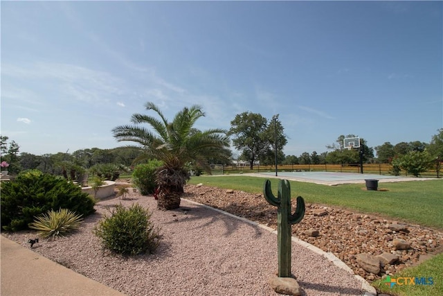 547 Powder Rdg, Luling, TX 78648 - view of home's community with community basketball court and a yard
