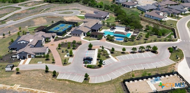 119 Rivalto Dr, Horseshoe Bay, TX 78657 - aerial view of property's location with nearby suburban area