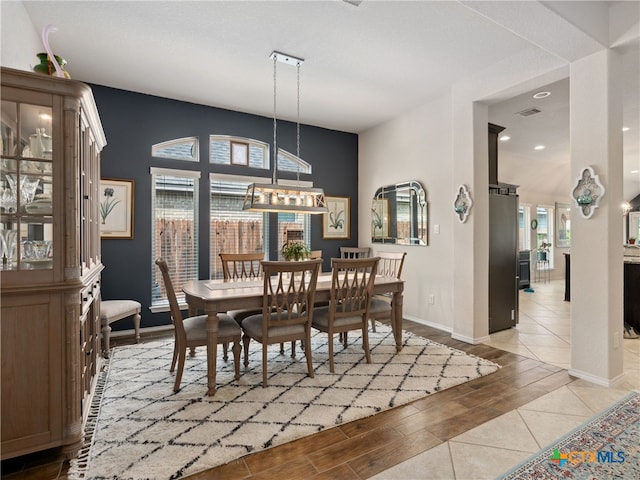2136 Pioneer Pass, Seguin, TX 78155 - dining room featuring light wood-style flooring and baseboards