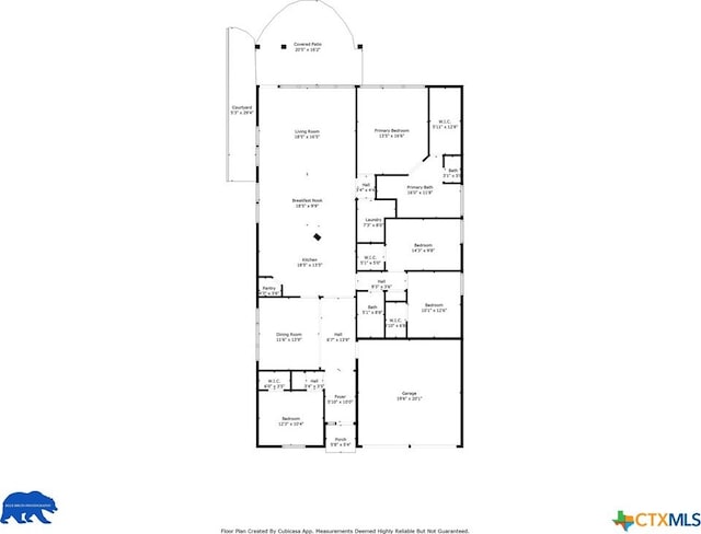 2136 Pioneer Pass, Seguin, TX 78155 - room layout