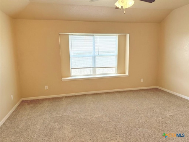 2602 Camp Cooper Dr, Killeen, TX 76549 - carpeted empty room with a ceiling fan and baseboards