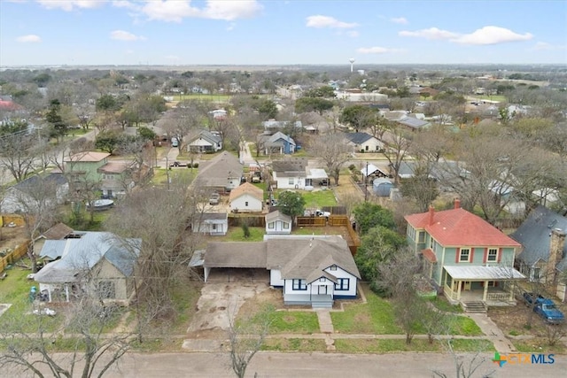 birds eye view of property featuring a residential view