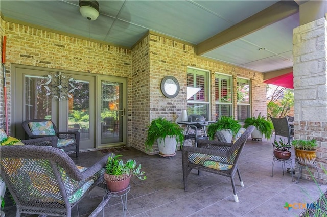 1320 Daisy Ln, Temple, TX 76502 - view of patio / terrace