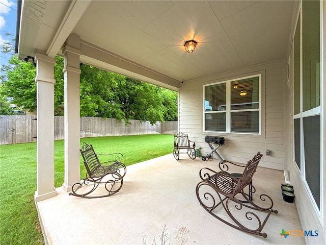 1525 Dryden Ave, Copperas Cove, TX 76522 - view of patio / terrace