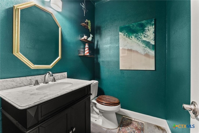 2717 Canyon Oaks Ct, Temple, TX 76502 - half bath featuring toilet and vanity
