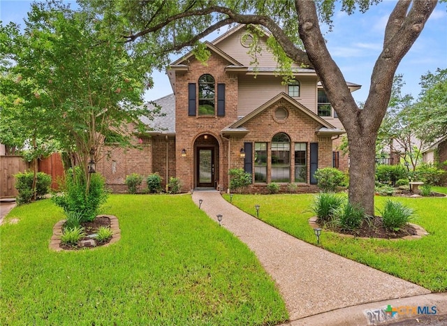 2717 Canyon Oaks Ct, Temple, TX 76502 - traditional-style house featuring brick siding