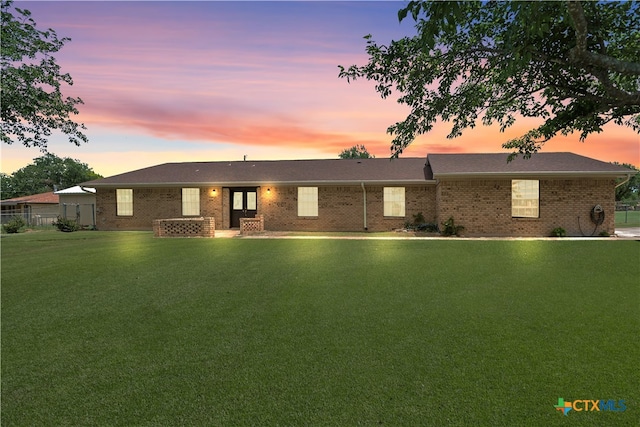 120 Mighty Oak Ln, Killeen, TX 76542 - single story home featuring a yard and brick siding