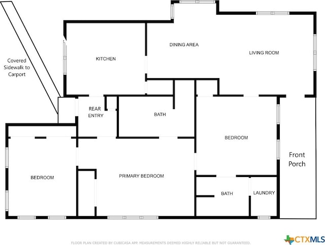 212 Whitfield St, Yoakum, TX 77995 - home floor plan
