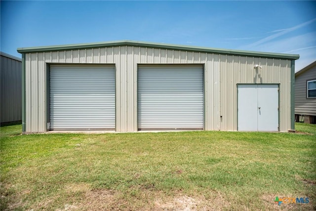 40 Sailfish Lndg, Port Lavaca, TX 77979 - view of detached garage