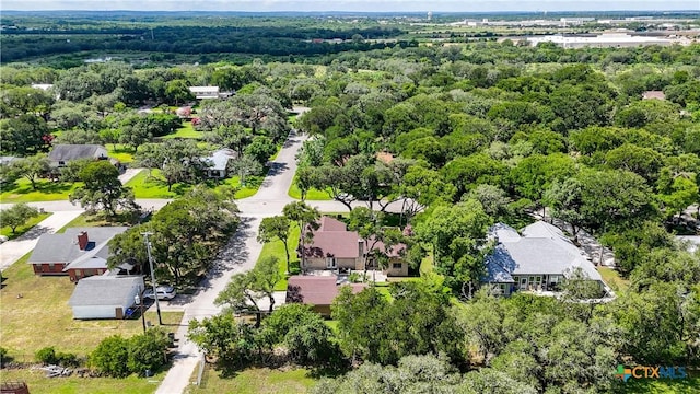 162 Lone Oak St, Seguin, TX 78155 - drone / aerial view of a heavily wooded area