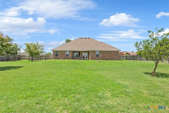 6809 Oak Vw, Belton, TX 76513 - rear view of property featuring a fenced backyard
