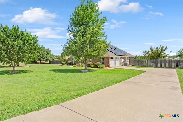 6809 Oak Vw, Belton, TX 76513 - view of yard featuring concrete driveway