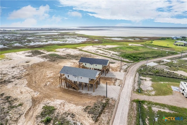 193 Powderhorn Ln, Port Lavaca, TX 77979 - view from above of property featuring a nearby body of water
