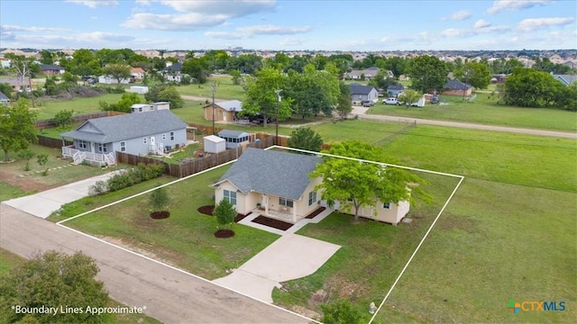 8606 Georgia Ave, Temple, TX 76502 - birds eye view of property with a residential view