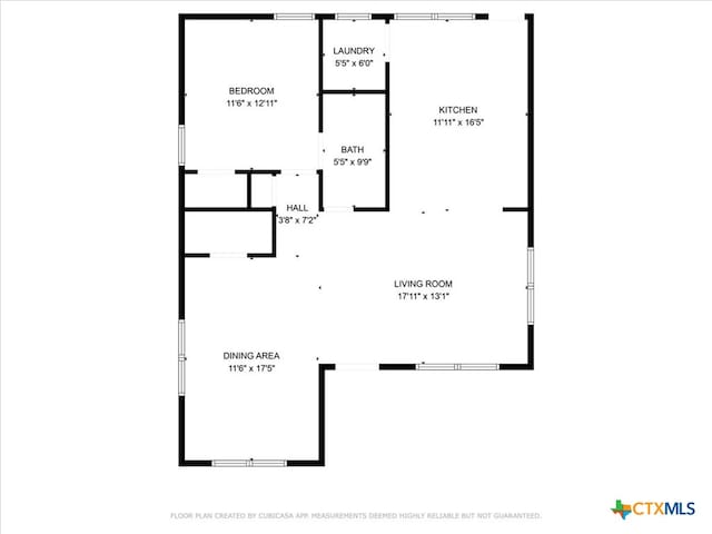 8606 Georgia Ave, Temple, TX 76502 - floor plan