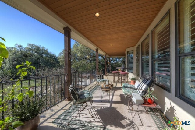 view of patio