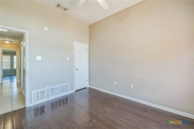 293 Reese Creek Rd, Killeen, TX 76549 - unfurnished room featuring visible vents and wood finished floors