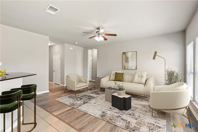 empty room featuring light hardwood / wood-style floors