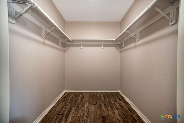 196 Garza Rd, Port Lavaca, TX 77979 - walk in closet featuring wood finished floors