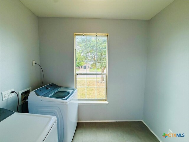 4302 Jack Barnes Ave, Killeen, TX 76549 - washroom featuring independent washer and dryer and healthy amount of natural light