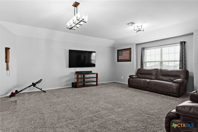 421 Perfect World Loop, Jarrell, TX 76537 - living room with carpet and baseboards