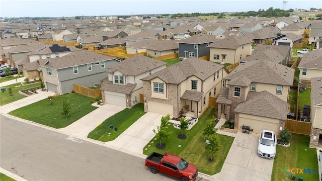 421 Perfect World Loop, Jarrell, TX 76537 - aerial perspective of suburban area